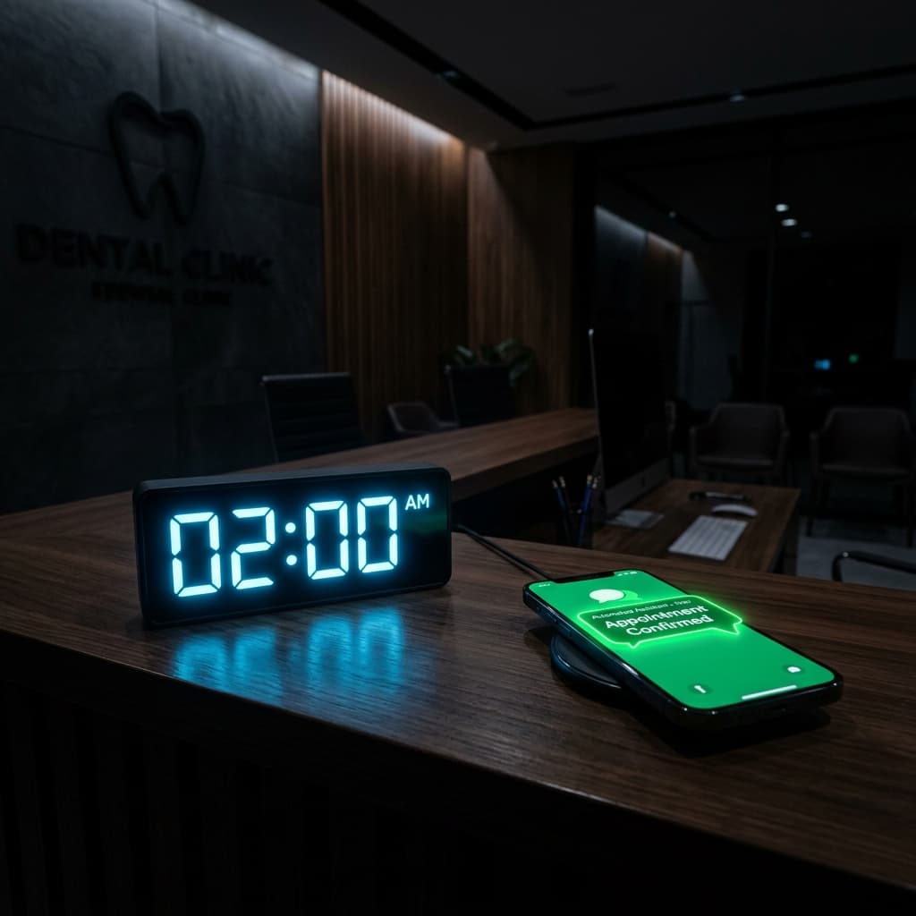 The 24/7 Capture Engine: How Clinics Book Patients at 2 AM